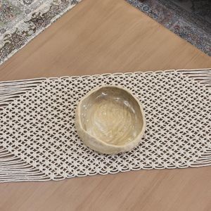 قیمت ارزان رانر مکرومه بافی طرح مروارید