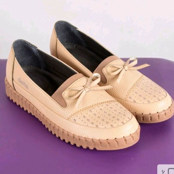 کفش زنانه اداری طبی دست دوز همراه کفی طبی زیره پیو نرم شرکتی