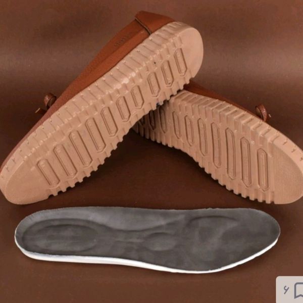 کفش زنانه اداری طبی دست دوز همراه کفی طبی زیره پیو نرم شرکتی