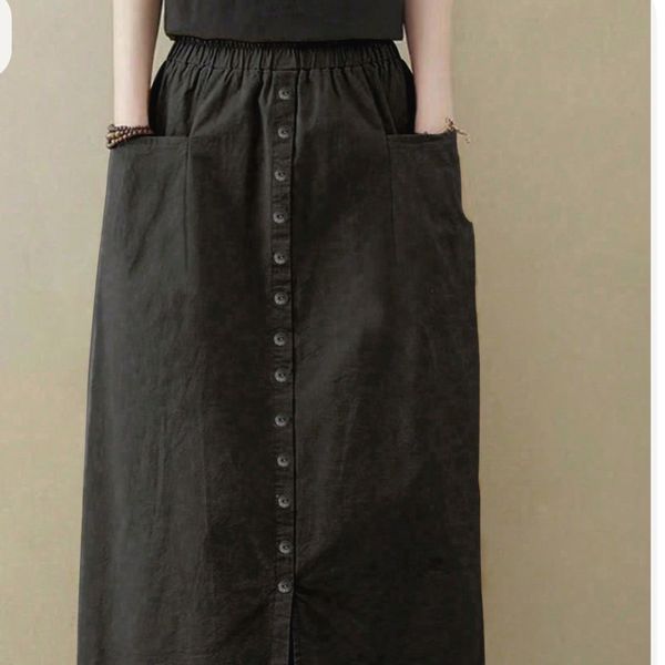 دامن لینن اسپرت