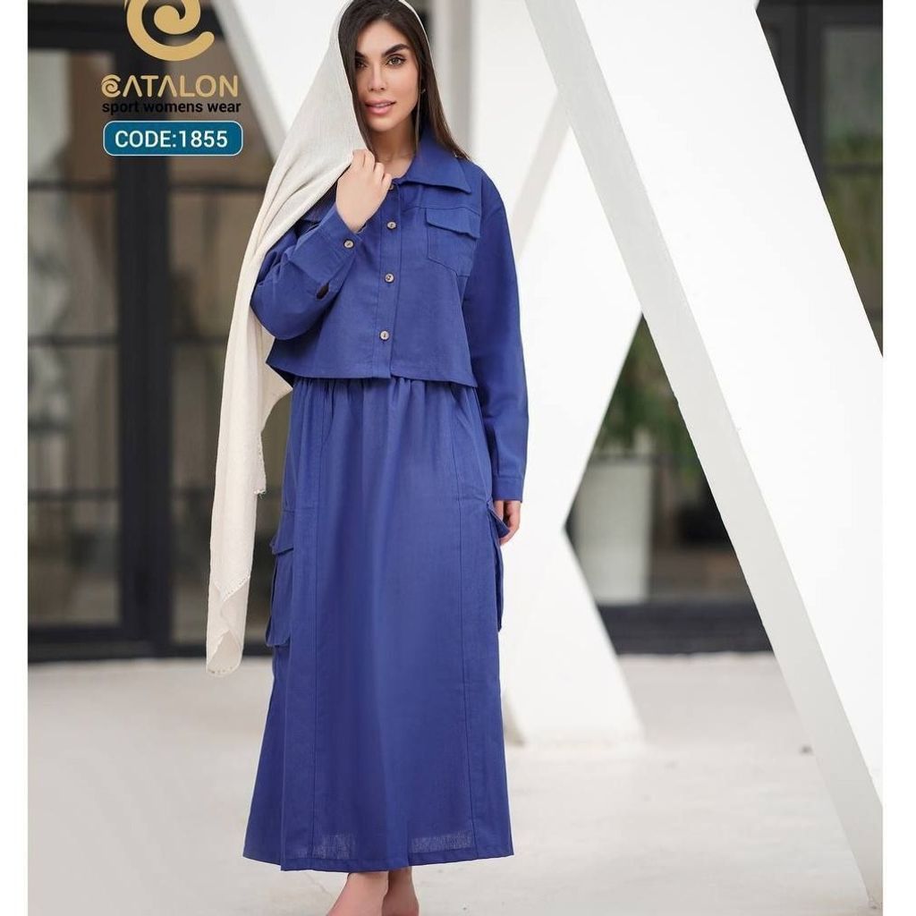 فروش اینترنتی کت و دامن لنینن