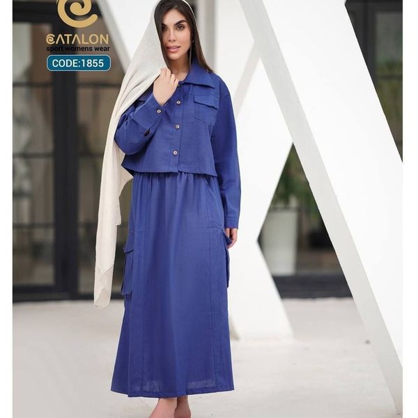 کت و دامن لینن