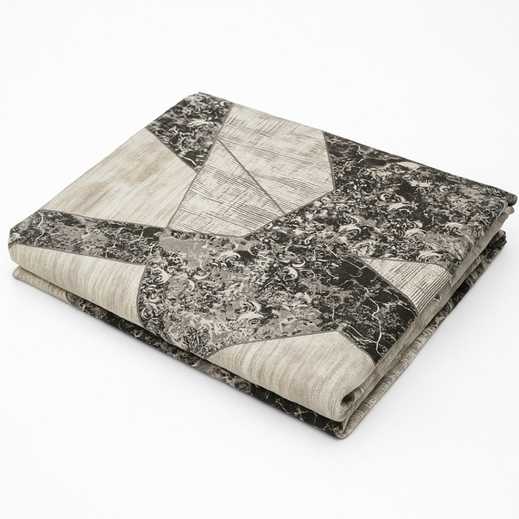 قیمت ارزان ملحفه روانداز طرح پازل یک نفره 145×200 سانتیمتر