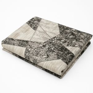 ملحفه روانداز طرح پازل یک نفره 145×200 سانتیمتر