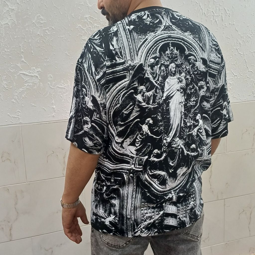 خرید اینترنتی تیشرت مردانه لش طرح مریم