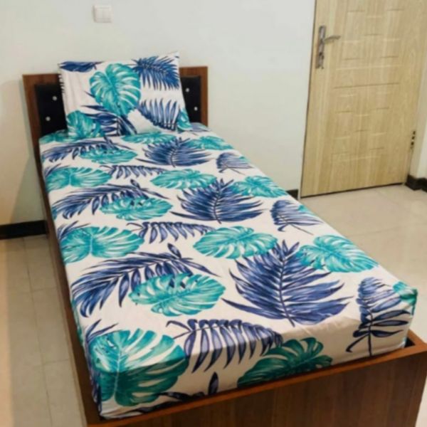 ملحفه تشک مدل کش دار دونفره سایز 160×200سانتیمتر