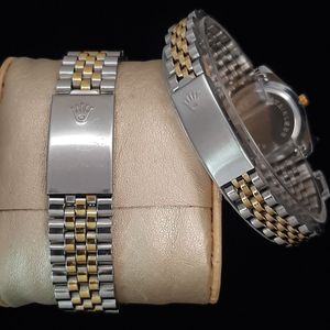 مشخصات ست ساعت رولکس بند استیل دورنگ