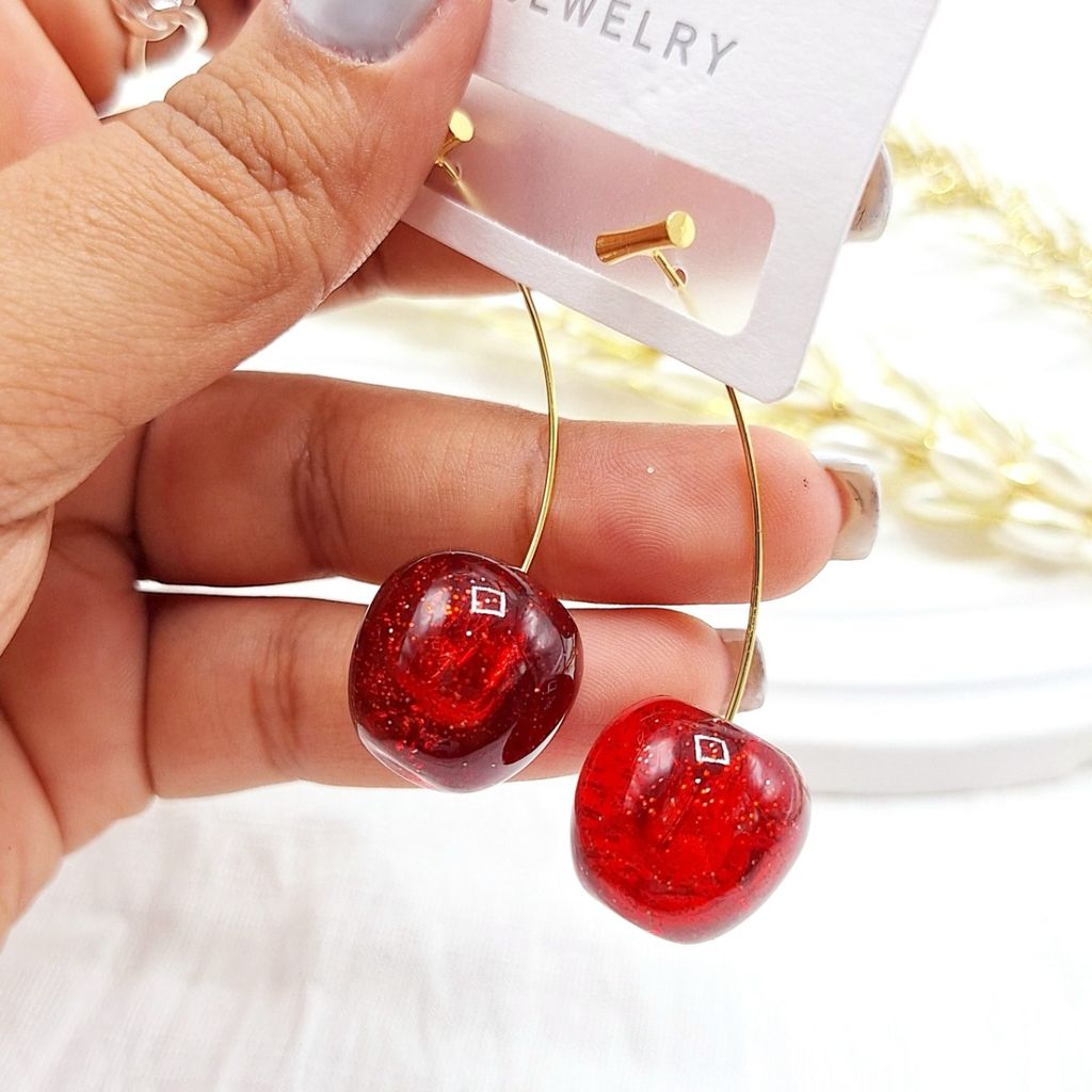 مشخصات گوشواره پینترستی گیلاسی