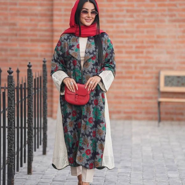 مانتو بلند عبایی هندی