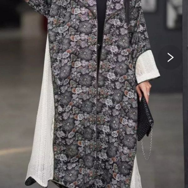 مانتو بلند عبایی هندی