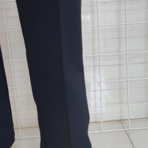 شلوار گاواردین راسته قد صد مشکی