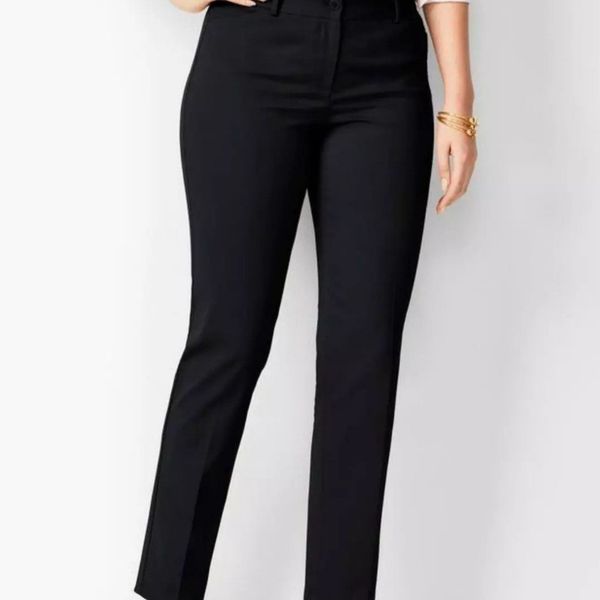 شلوار گاواردین راسته قد صد مشکی