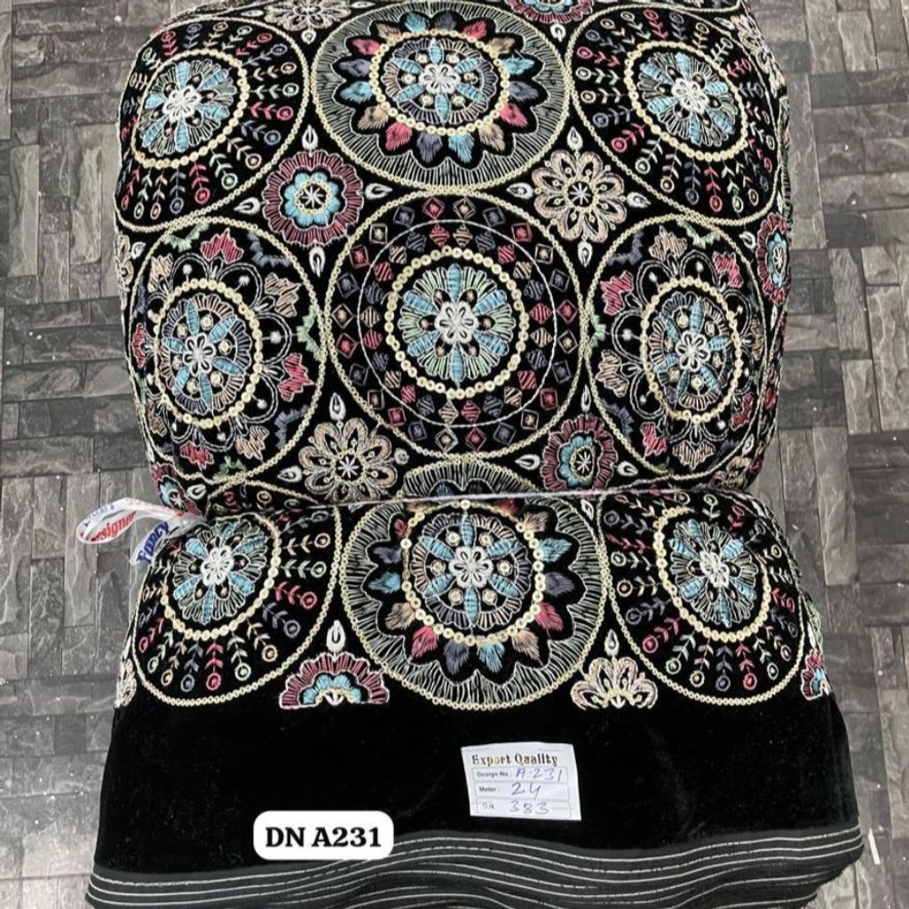 خرید انلاین مخمل سوزندوزی A231