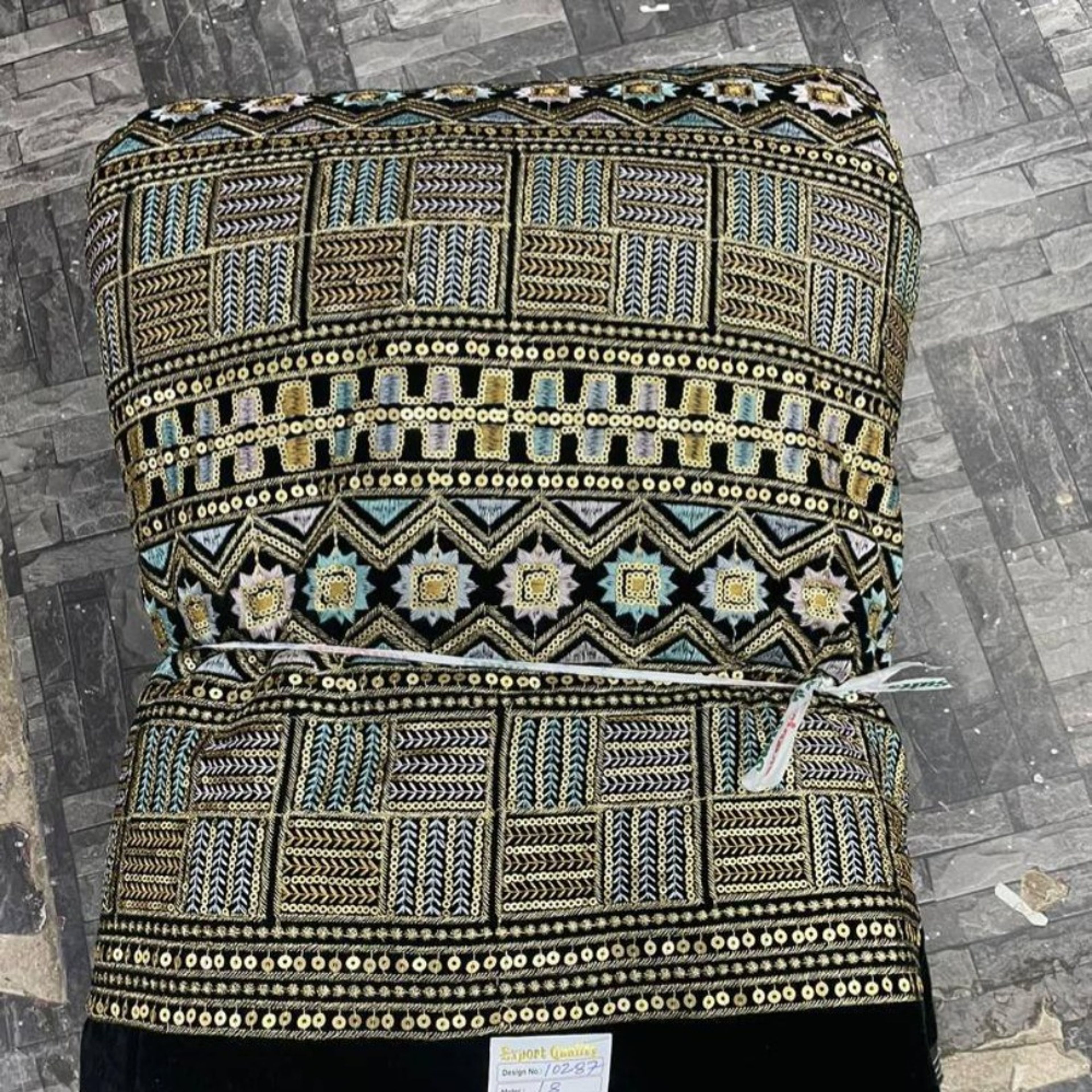 قیمت ارزان مخمل سوزندوزی 10287