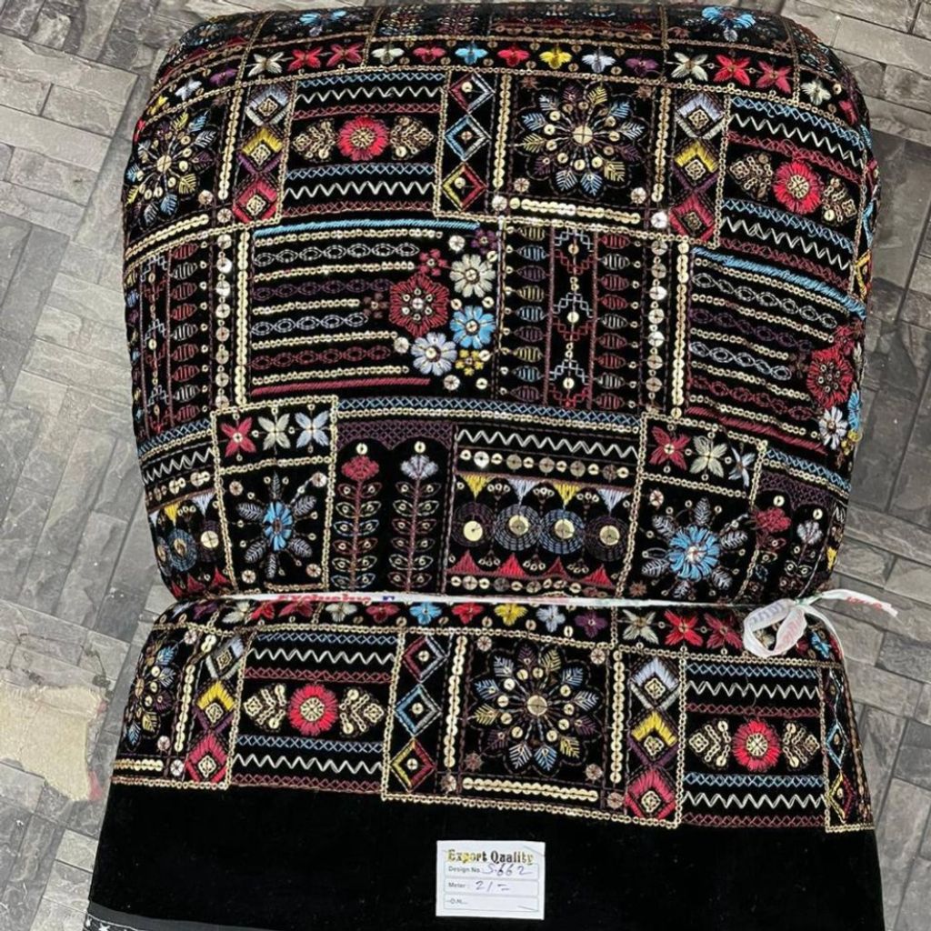 فروش اینترنتی مخمل سوزندوزی S662