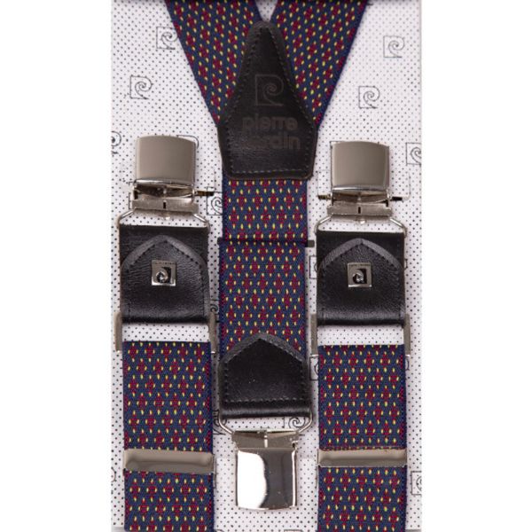 ساسبند سرمه ای طرح ستاره ای مردانه کد 7327