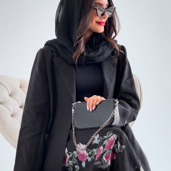 مانتو شلوار شانتون اسلیپ زر