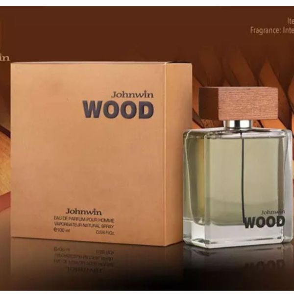 ادکلن JACKWINS WOOD وود قهوه ای جانوین جکوینز اصل