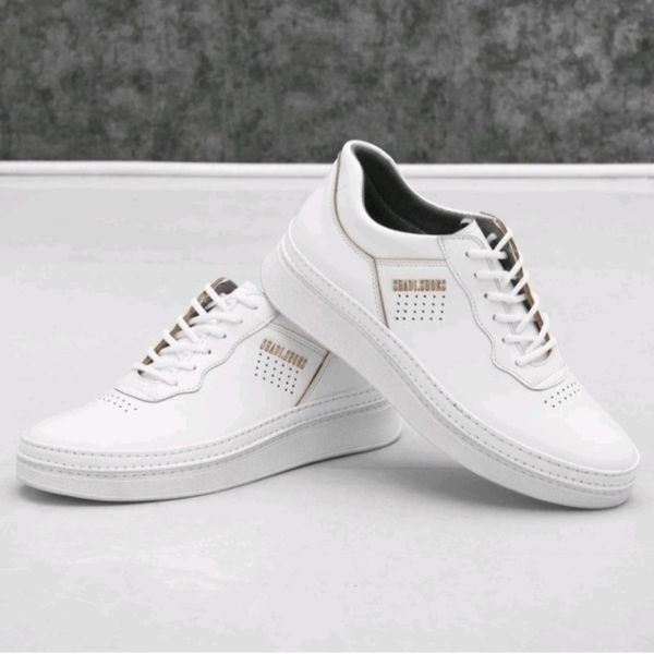 کفش کتونی مردانه مدل فروزان رنگ سفید