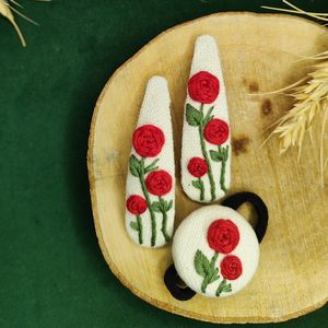 خرید انلاین ست کش و گلسر گلدوزی شده