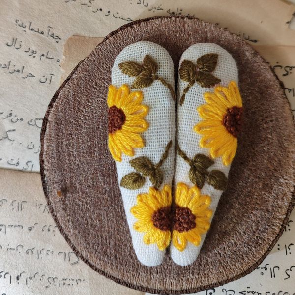 گلسر گلدوزی آفتابگردان