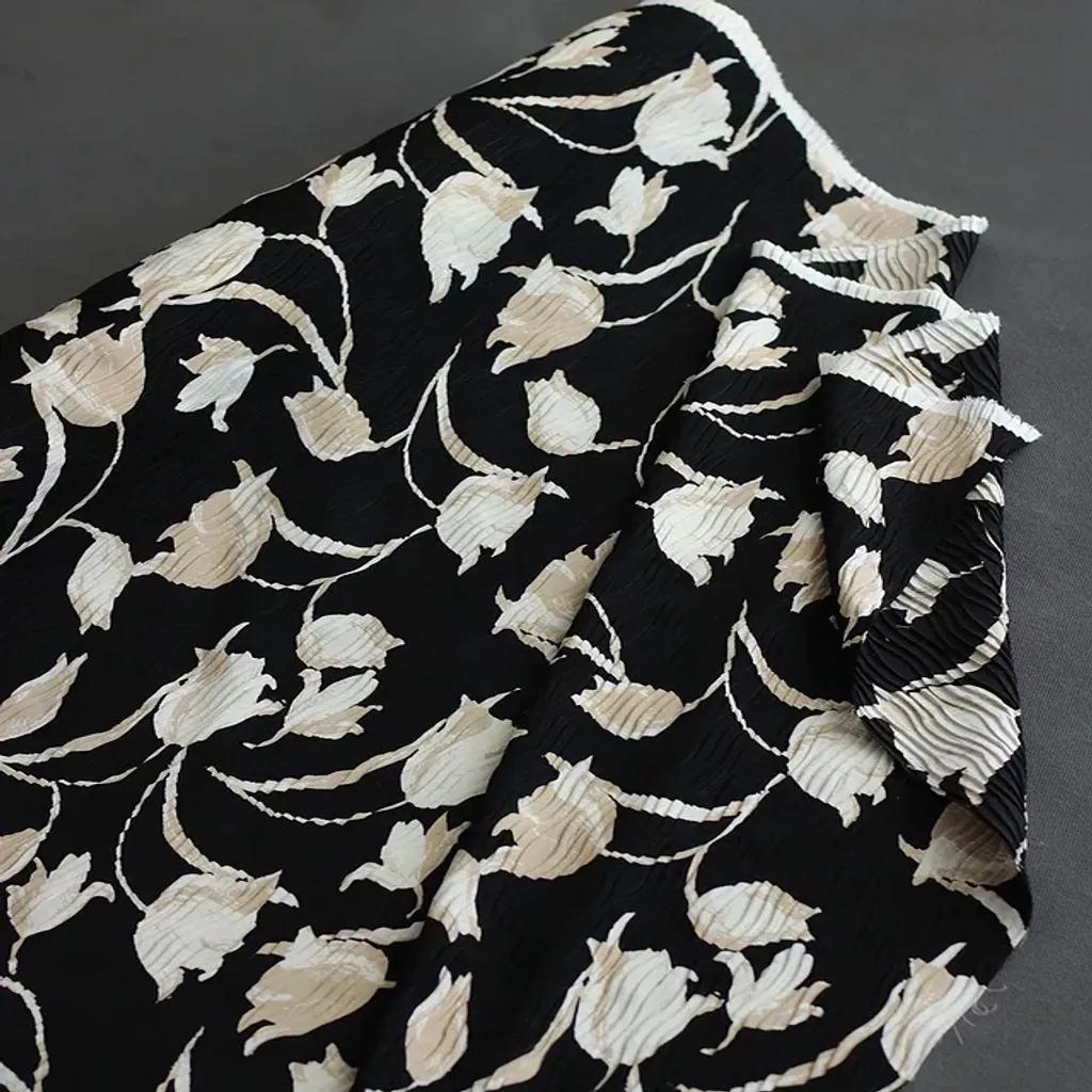 خرید اینترنتی قیمت پارچه ژاکارد ( پلیسه ای )