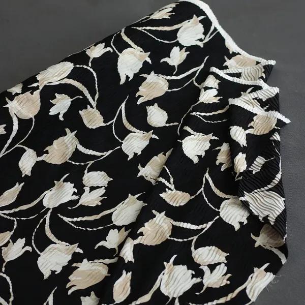 پارچه ژاکارد ( پلیسه ای )