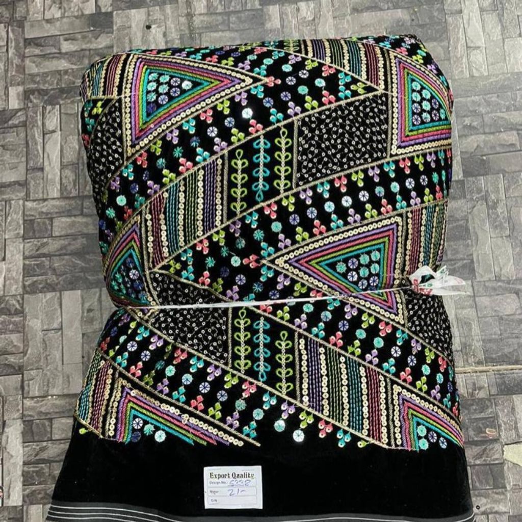 خرید اینترنتی مخمل سوزندوزی 5338