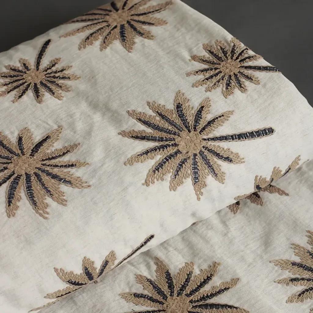 خرید اینترنتی قیمت پارچه لینن قیطون دوزی