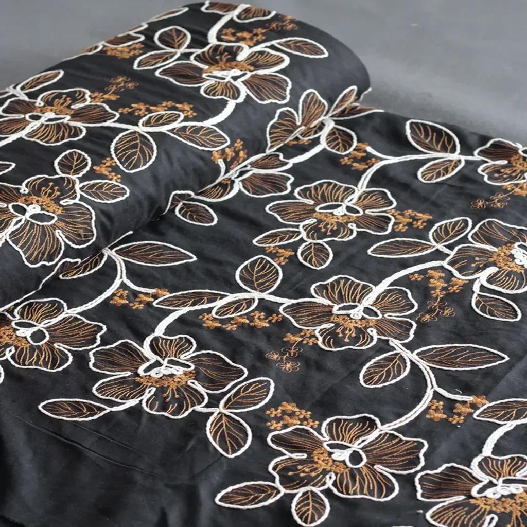 خرید اینترنتی قیمت پارچه لینن قیطون دوزی