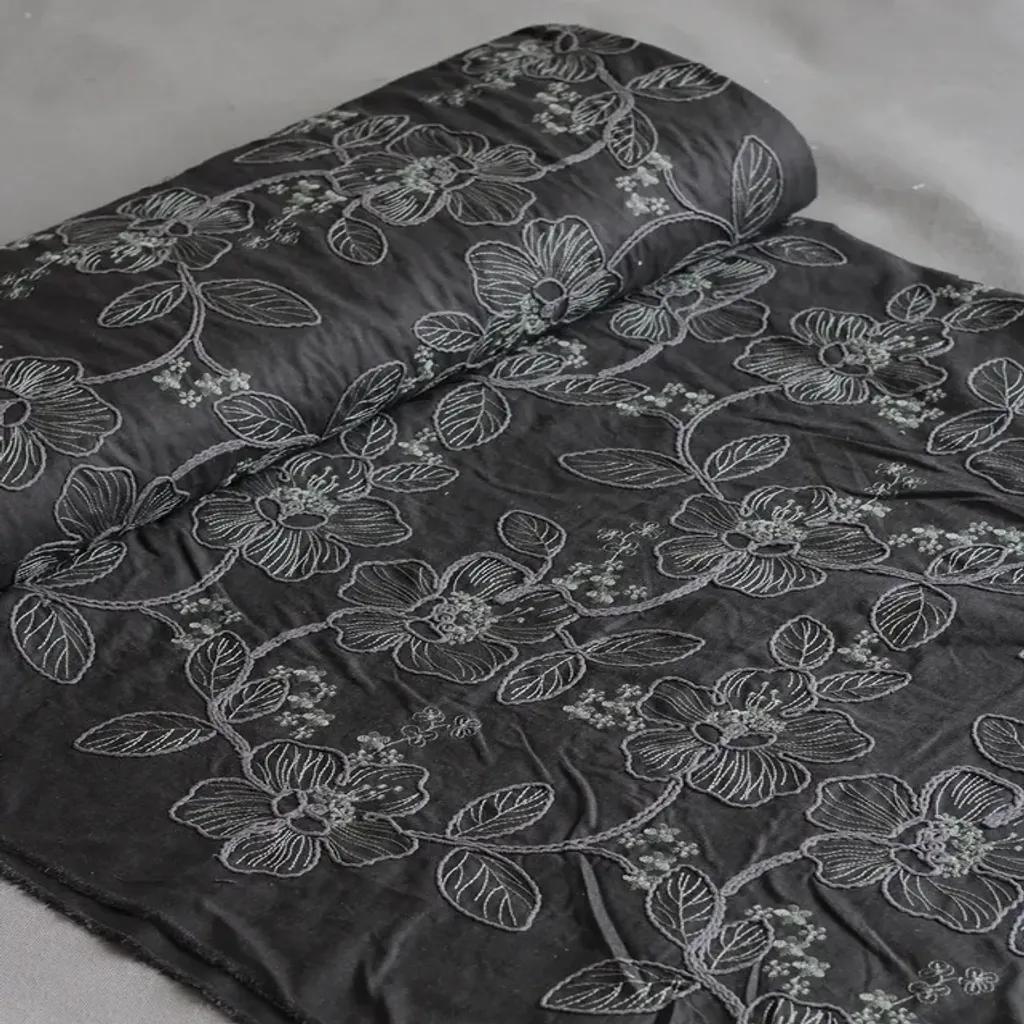 خرید اینترنتی قیمت پارچه لینن قیطون دوزی