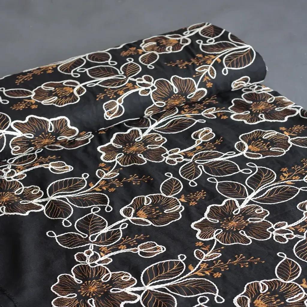 خرید اینترنتی قیمت پارچه لینن قیطون دوزی