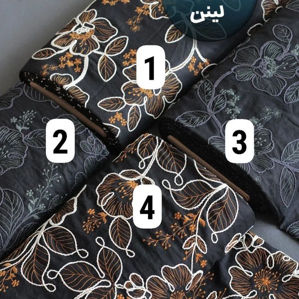 پارچه لینن قیطون دوزی
