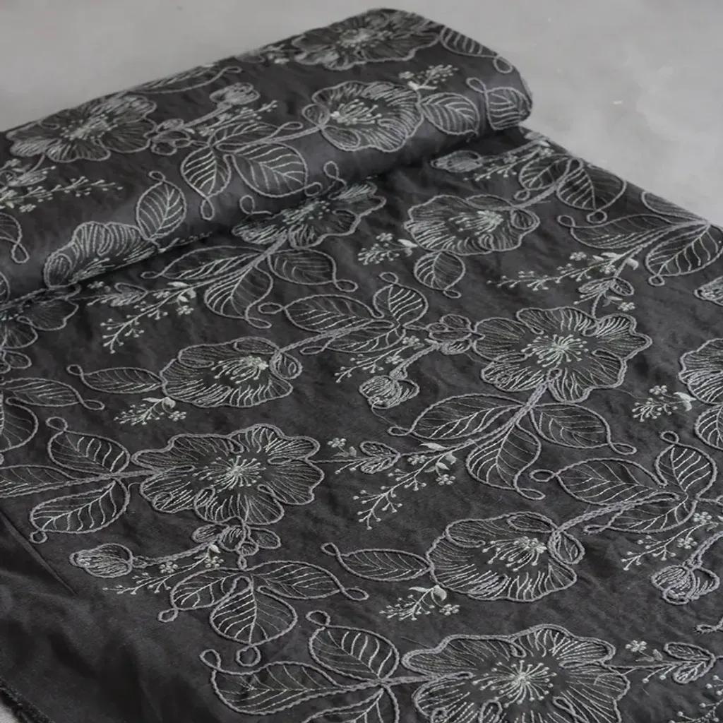 خرید اینترنتی قیمت پارچه لینن قیطون دوزی