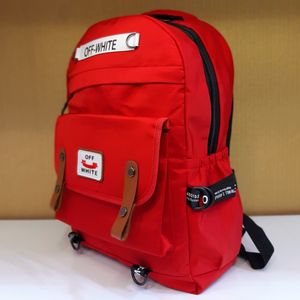 کوله پشتی قرمز مدل off White