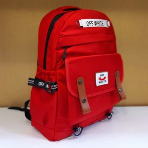 کوله پشتی قرمز مدل off White