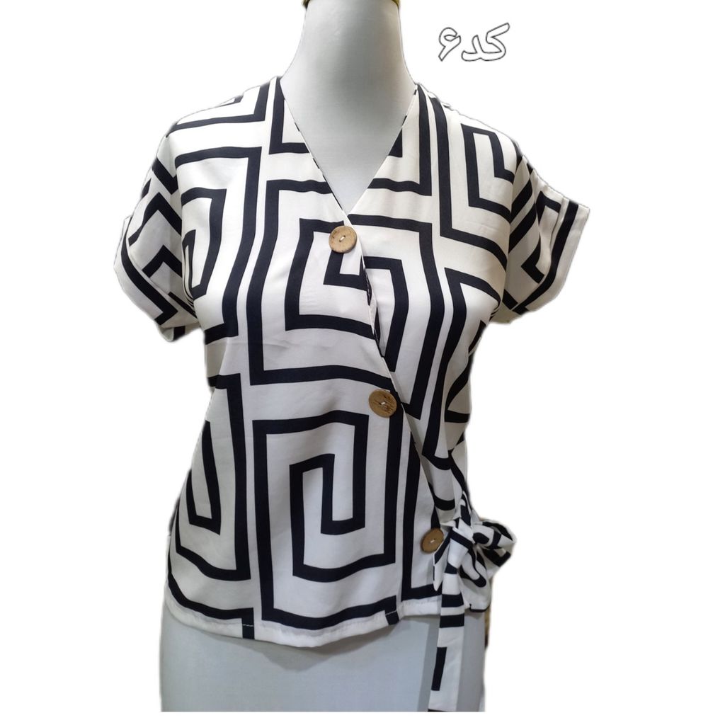 مشخصات شومیز کنار گرهی کد 705