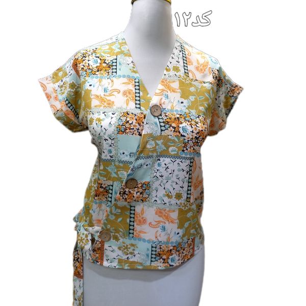 شومیز کنار گرهی کد 706