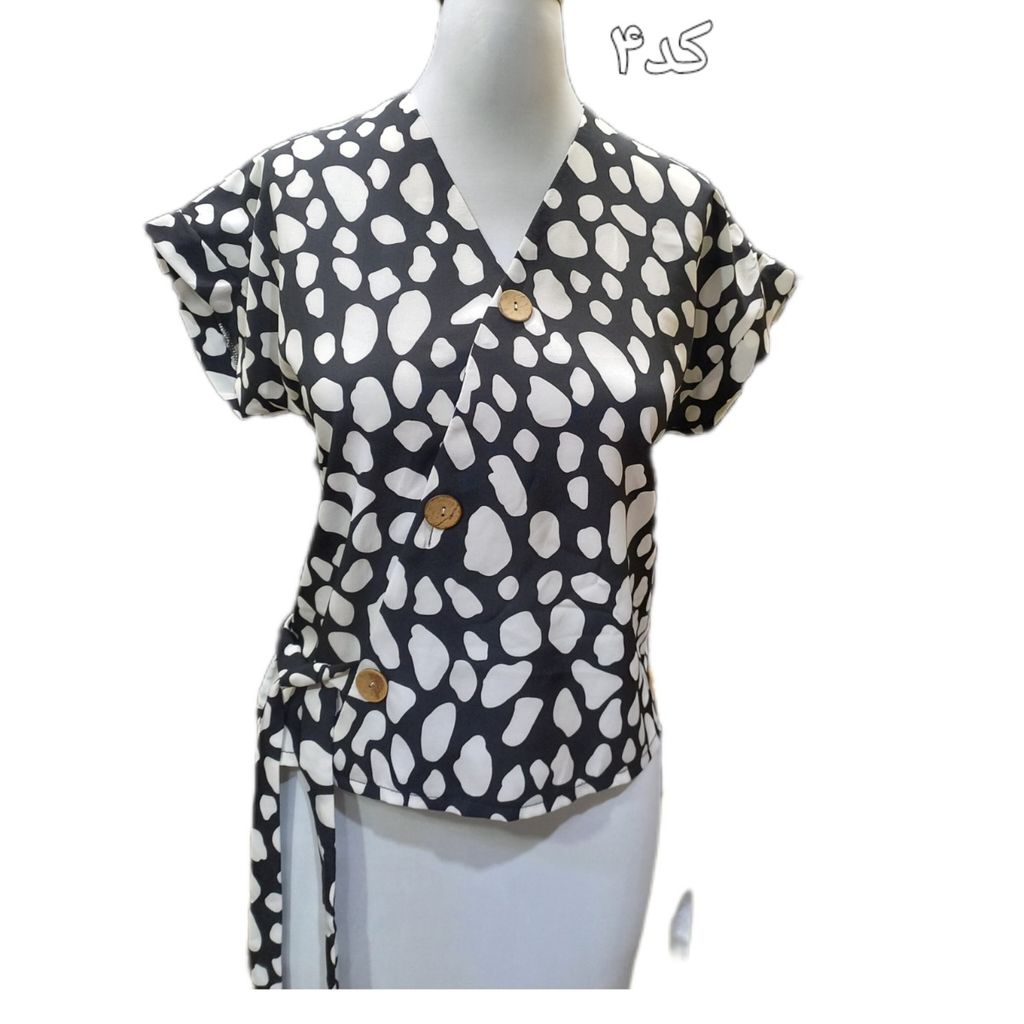 خرید انلاین شومیز کنار گرهی کد 705