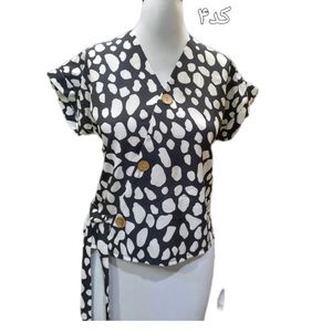 خرید انلاین شومیز کنار گرهی کد 705