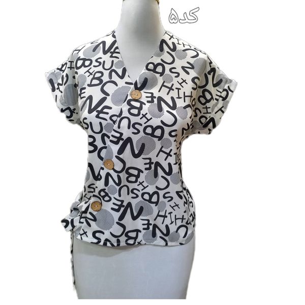 شومیز کنار گرهی کد 706