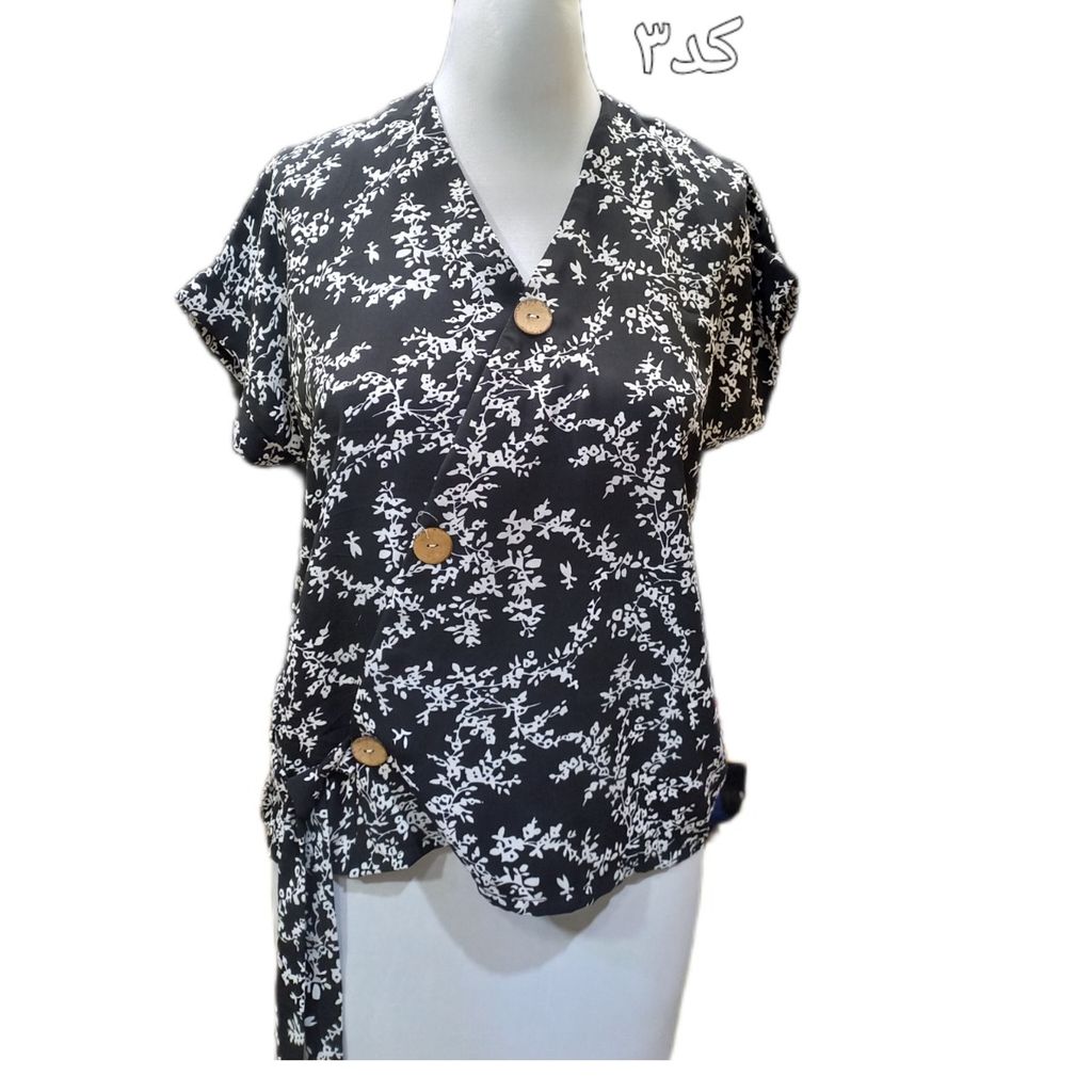 خرید آنلاین شومیز کنار گرهی کد 705