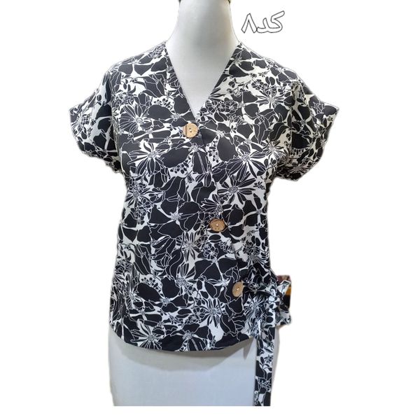 شومیز کنار گرهی کد 706