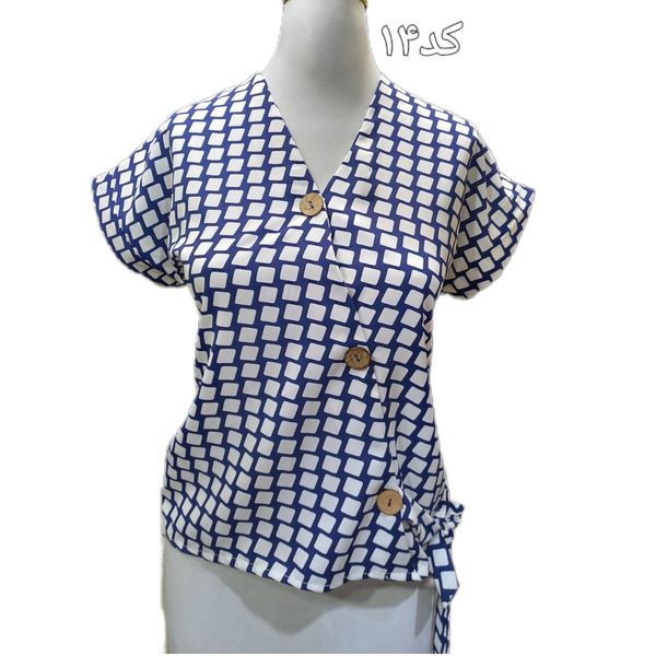 شومیز کنار گرهی کد 706