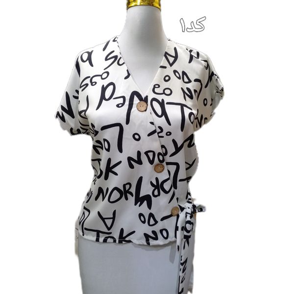 شومیز کنار گرهی کد 706