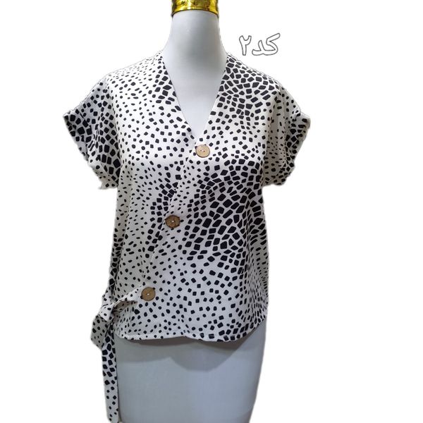 شومیز کنار گرهی کد 706