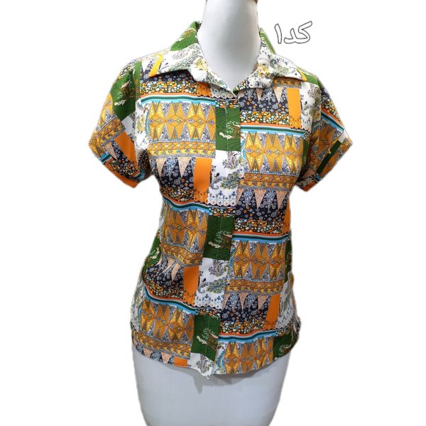 شومیز یقه مردانه کد 707