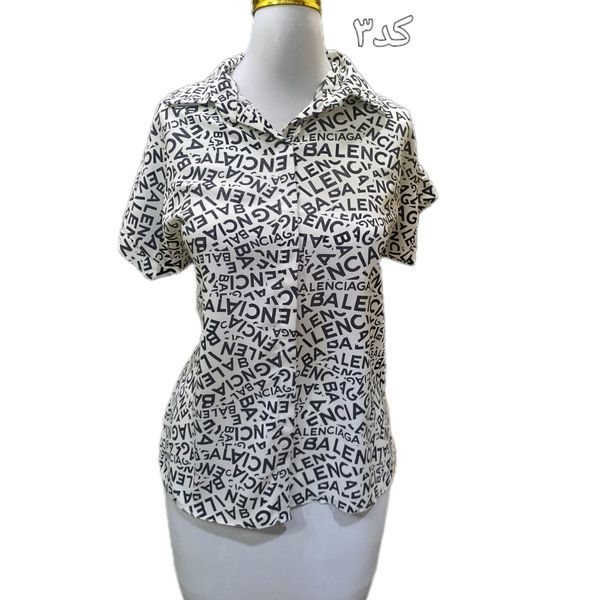 شومیز یقه مردانه کد 707