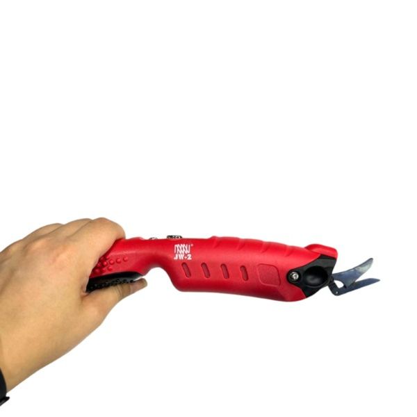 قیچی شارژی ملخی جیابی مدل JW-2 با نور لیزری