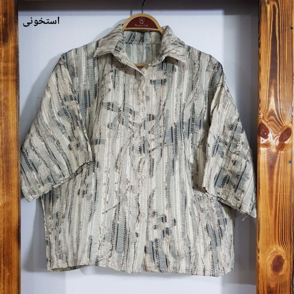 خرید انلاین شومیز باکسی گازوییلی